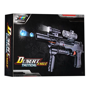 اسباب بازی تفنگ تیر ژله ای شارژی Desert Eagle Tactical مدل d8a -اسباب بازی تفنگ